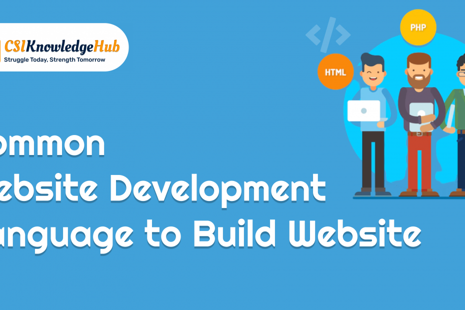 Common Website Development Language to Build Website